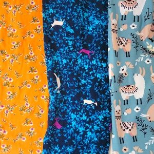 Three Pairs ~ One Size LulaRoe Leggings